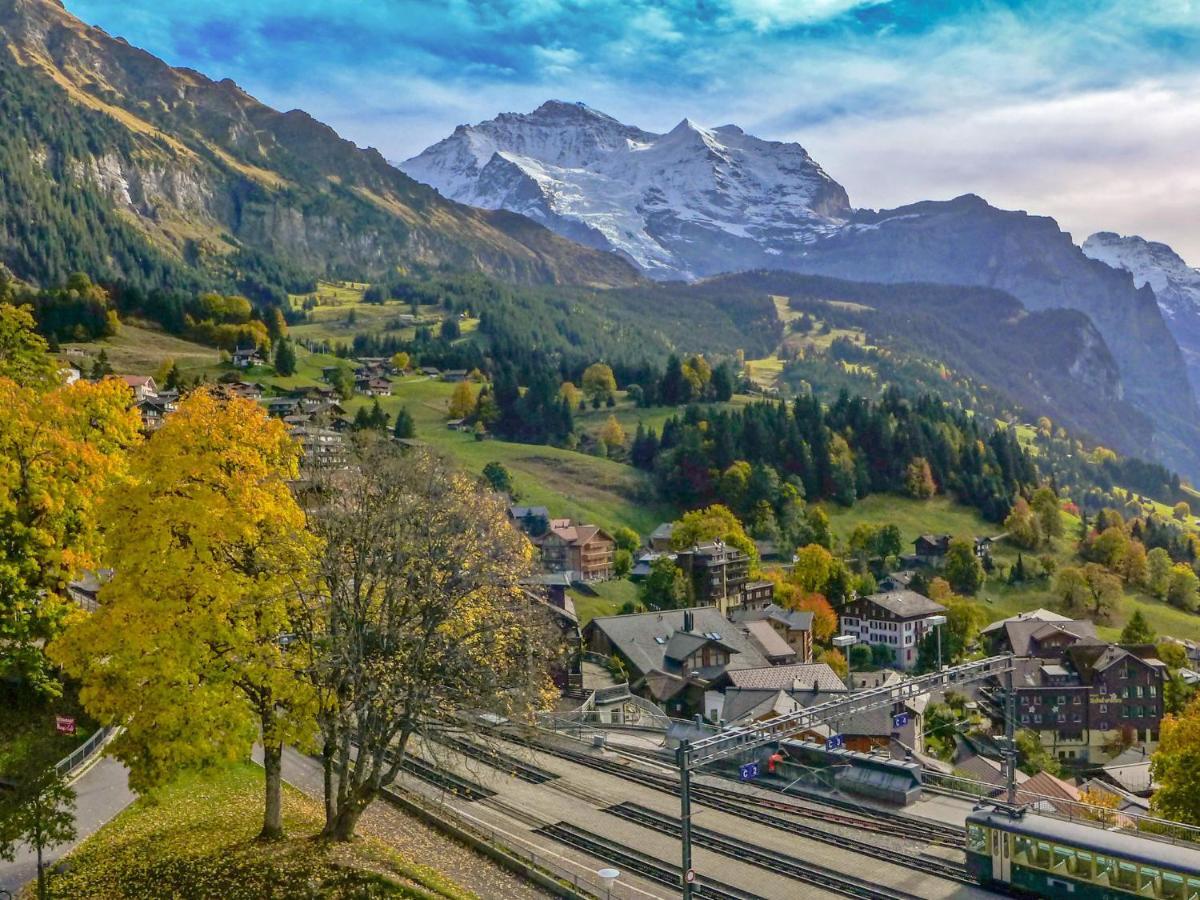Apartment Eiger Residence Apt-A-425 By Interhome Wengen Bagian luar foto