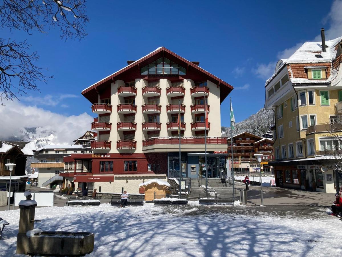 Apartment Eiger Residence Apt-A-425 By Interhome Wengen Bagian luar foto