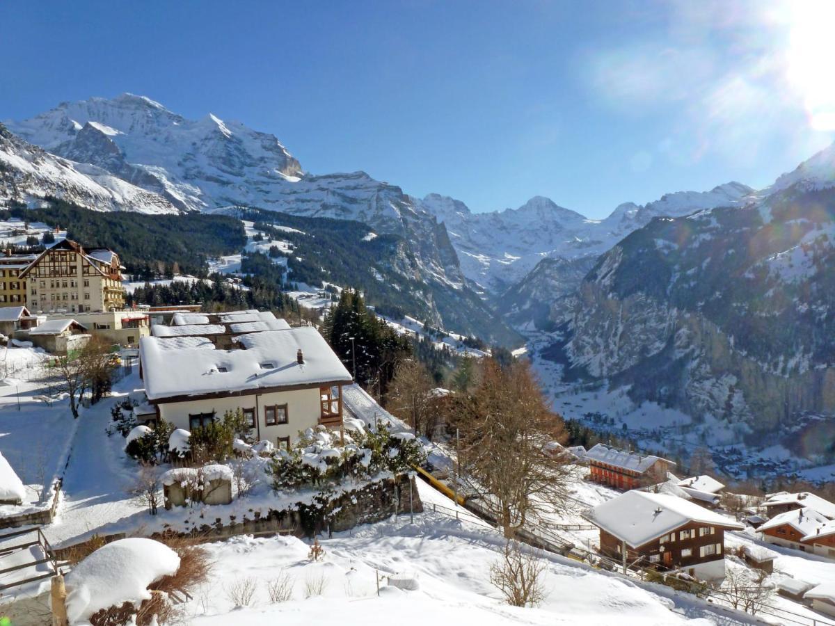 Apartment Eiger Residence Apt-A-425 By Interhome Wengen Bagian luar foto