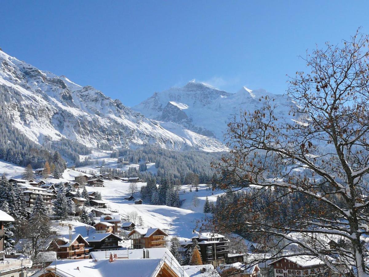 Apartment Eiger Residence Apt-A-425 By Interhome Wengen Bagian luar foto