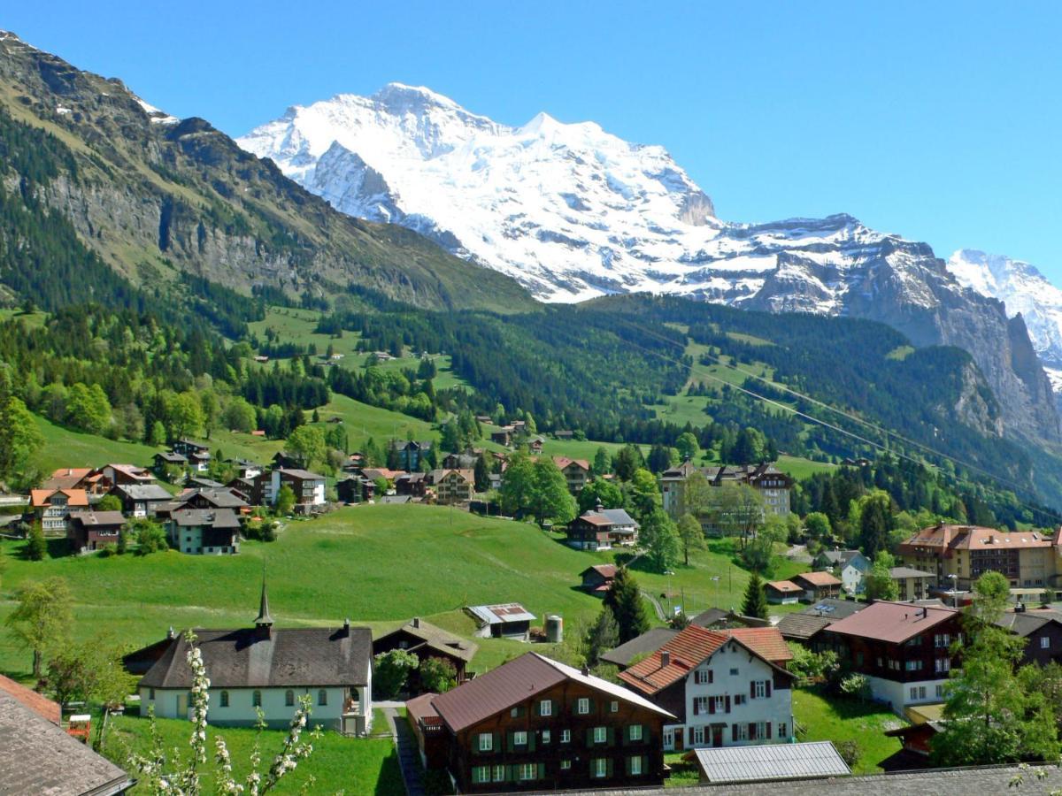 Apartment Eiger Residence Apt-A-425 By Interhome Wengen Bagian luar foto